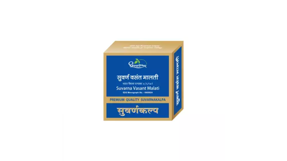 Dhootapapeshwar Swarna Vasant Malti Ras (Premium) (60tab)