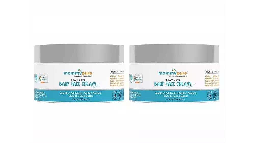 Mommypure Baby Face Cream (50g, Pack of 2)