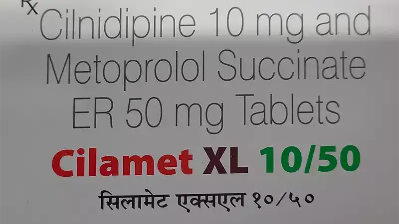 Cilamet XL 10/50 Tablet ER