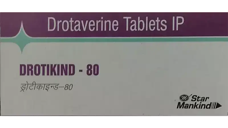 Drotikind 80mg Tablet