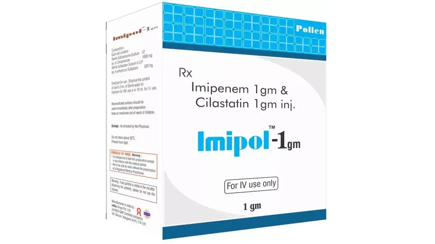 Imipol 1000mg/1000mg Powder for Injection