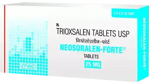 Neosoralen Forte 25mg Tablet