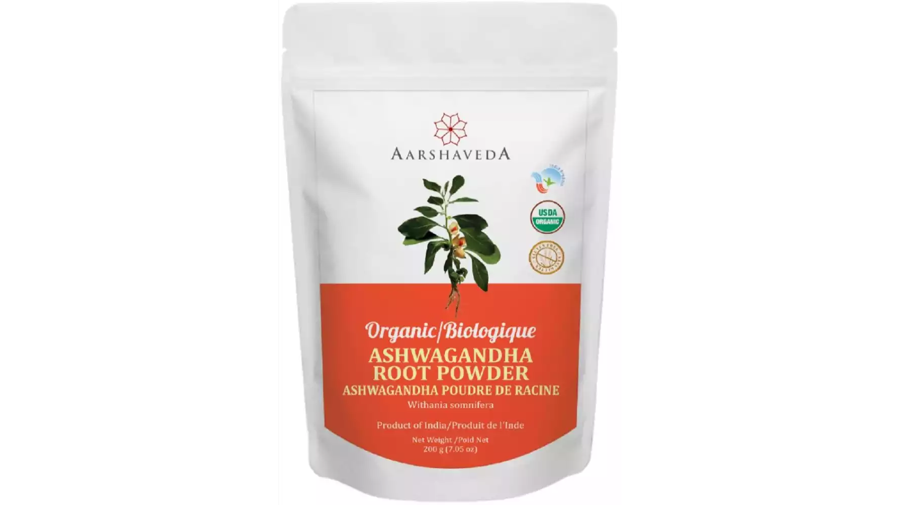 Aarshaveda Ashwagandha Powder Organic (200g)