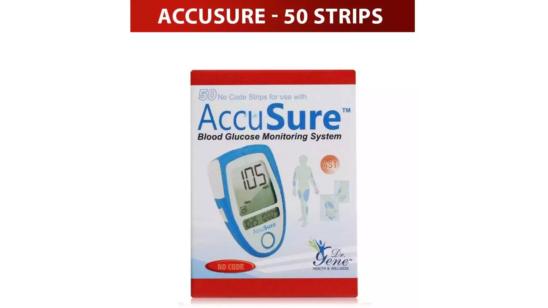 Accusure Blood Sugar (50Strip)