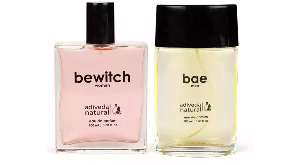 Adiveda Natural Bae and Bewitch For Men and Women Perfume Combo (1Pack)