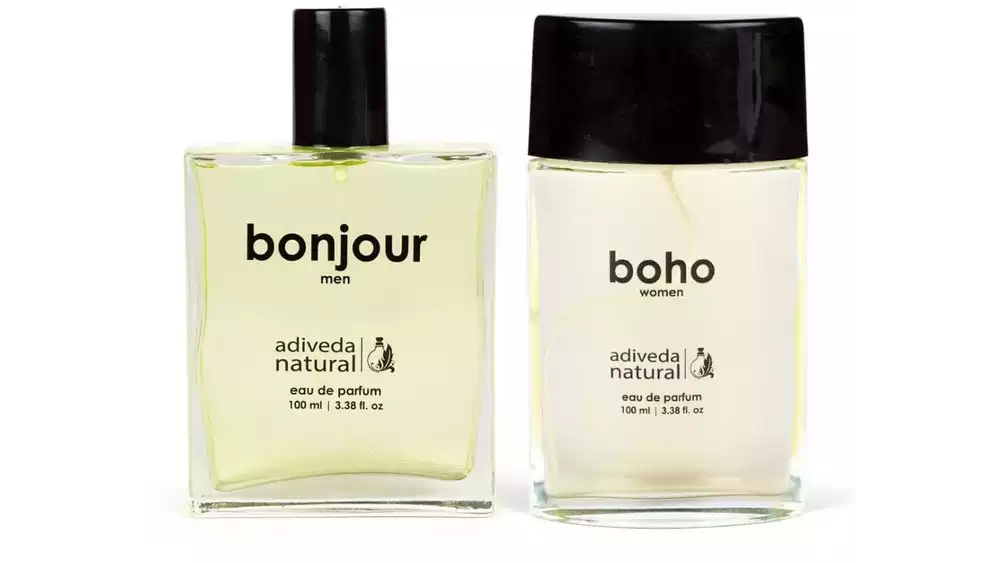 Adiveda Natural Bonjour & Boho For Men and Women Perfume Combo (1Pack)
