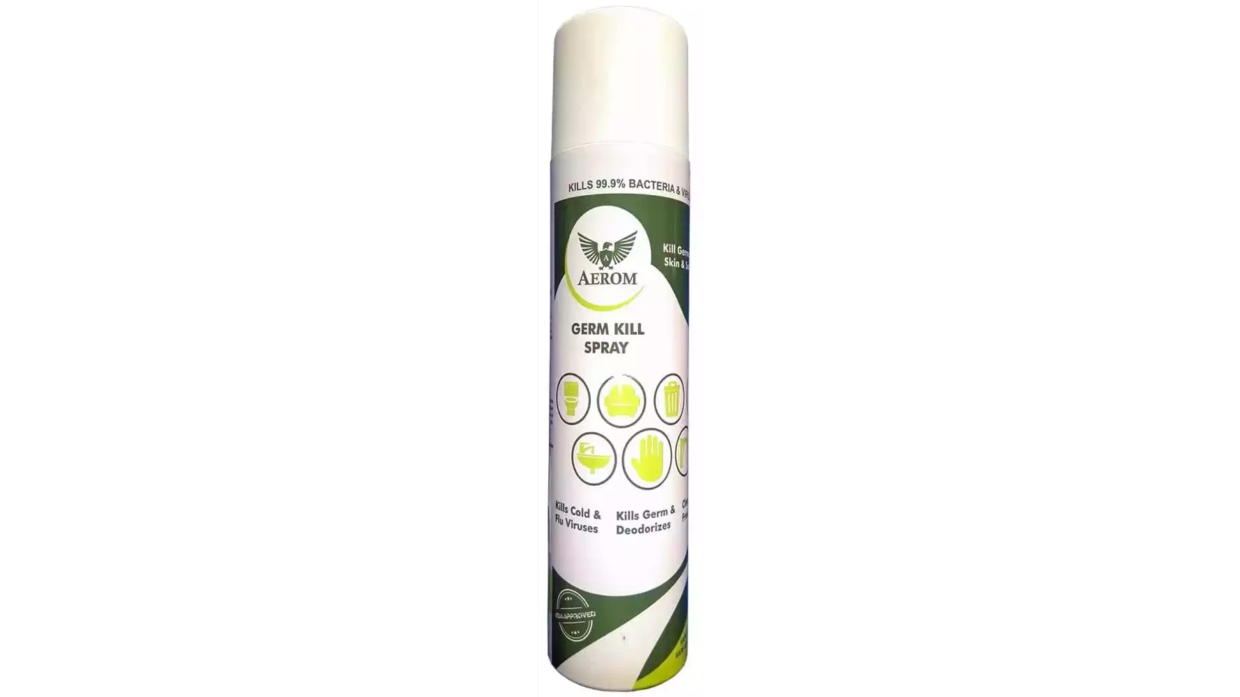 Aerom Disinfectant Sanitizer & Deodorizer Spray (310ml)