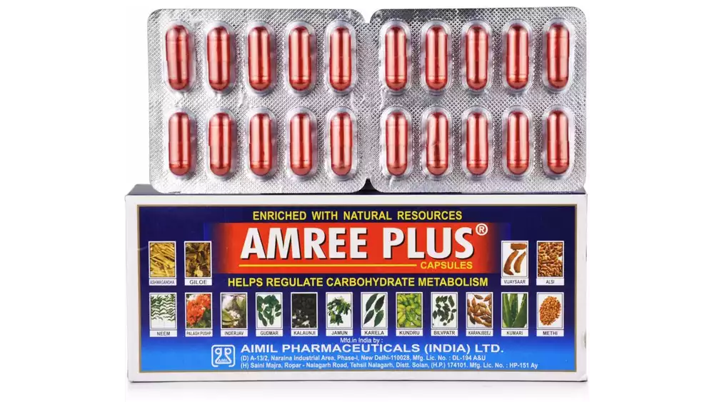 Aimil Amree Plus Capsule (60caps)