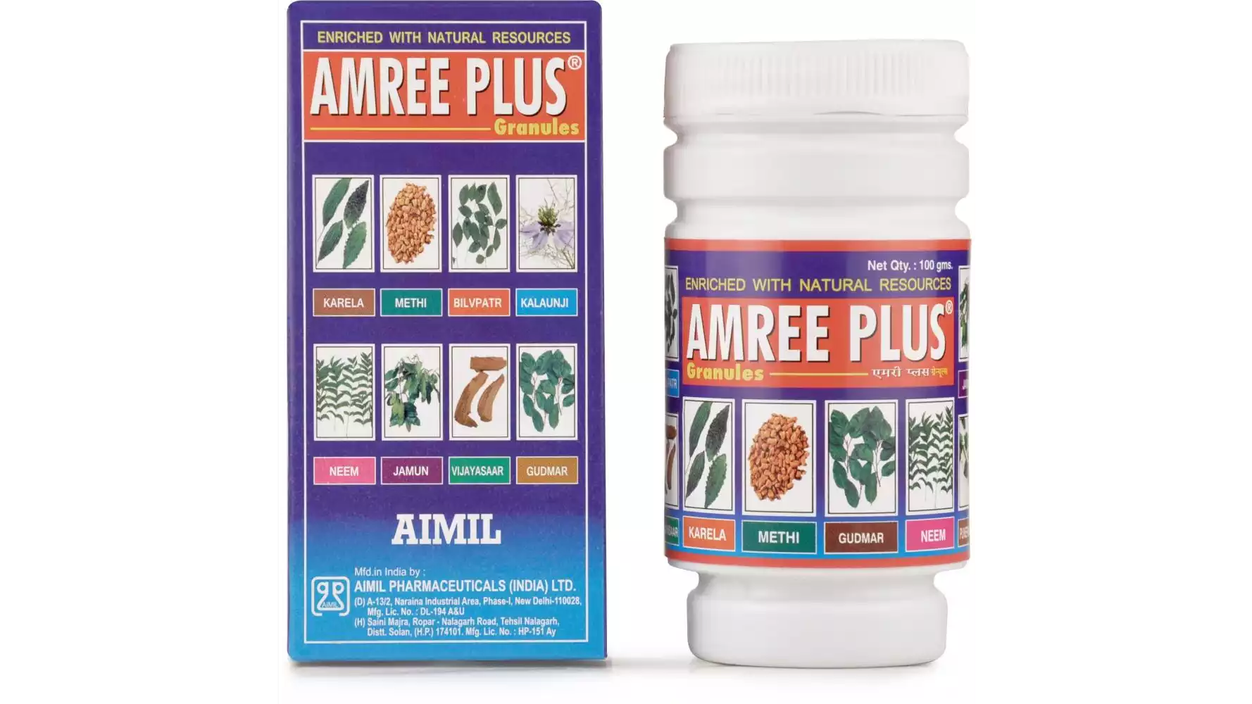 Aimil Amree Plus Granules (100g)