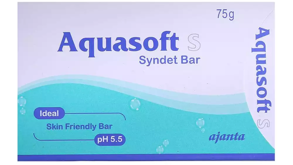 Ajanta Pharma Aquasoft Syndent Soap (75g)