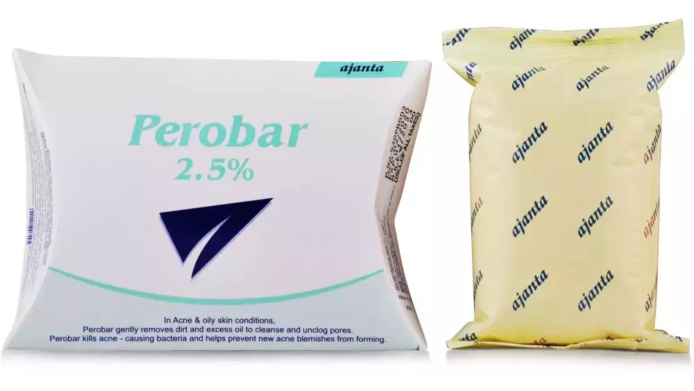 Ajanta Pharma Perobar Soap (2.5%w/w) (75g)