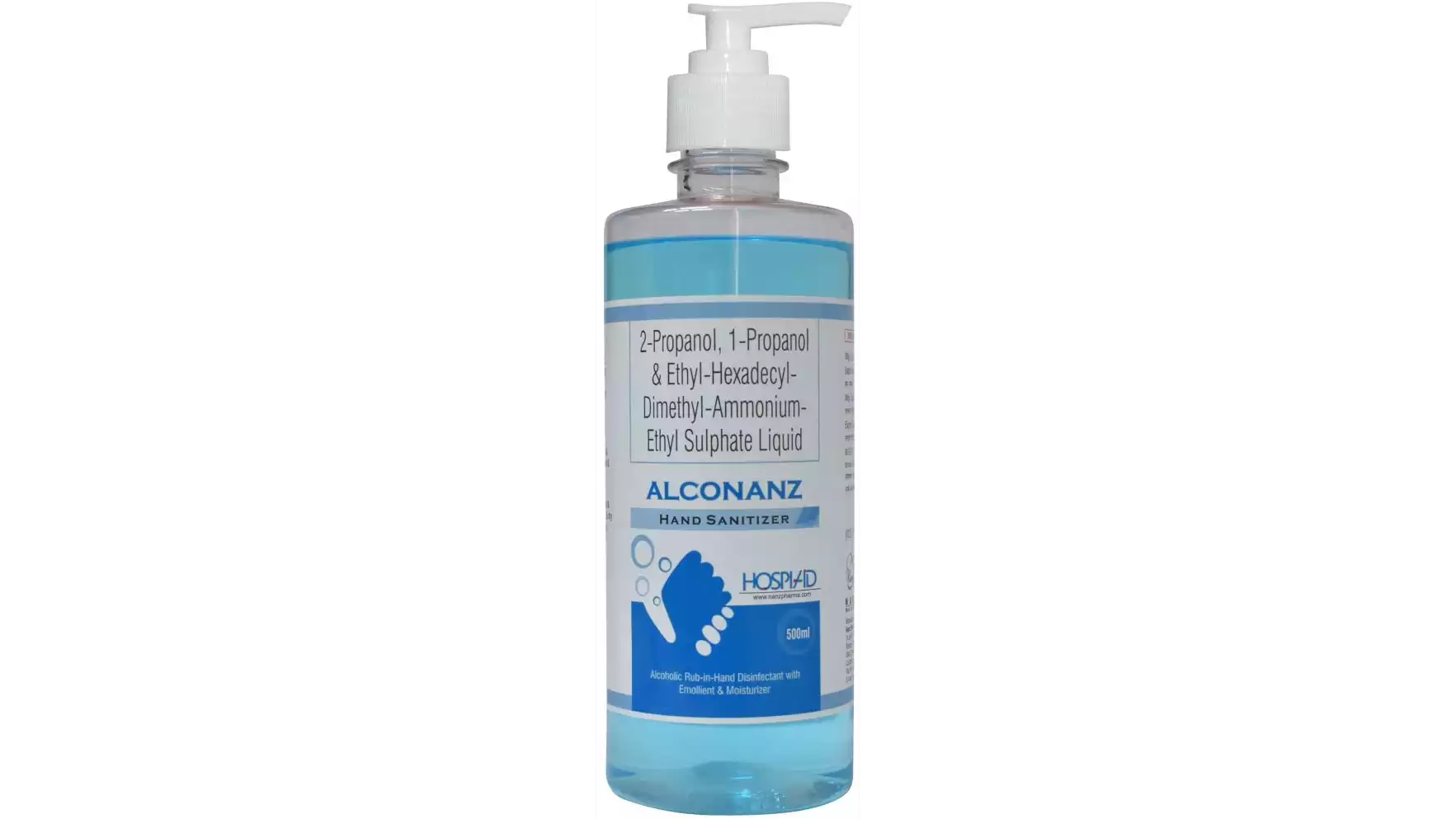 Alconanz Liquid Handrub Sanitizer (500ml)