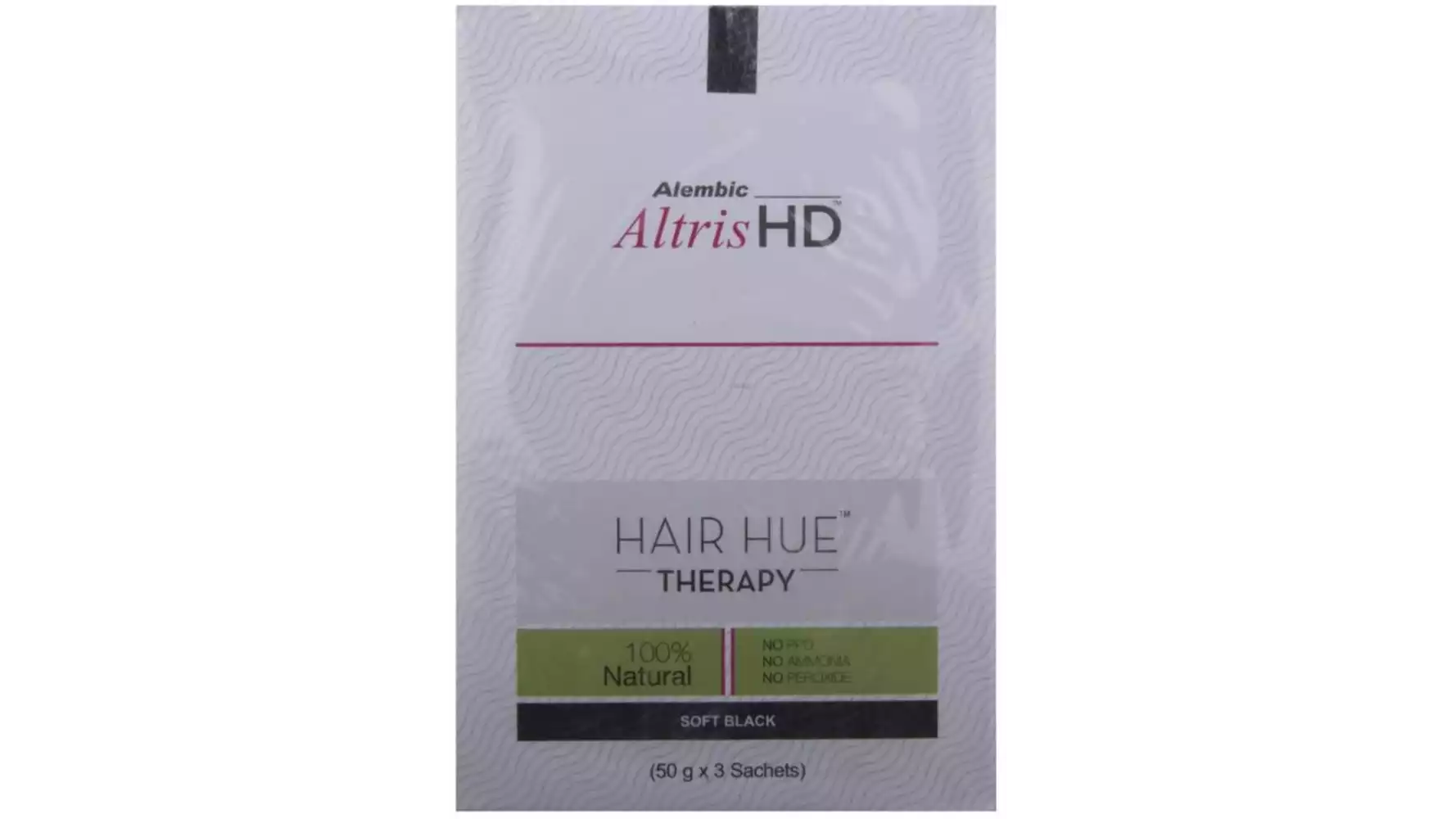 Alembic Pharma Altris HD Hair Hue Therapy Soft Black (3Sachet)