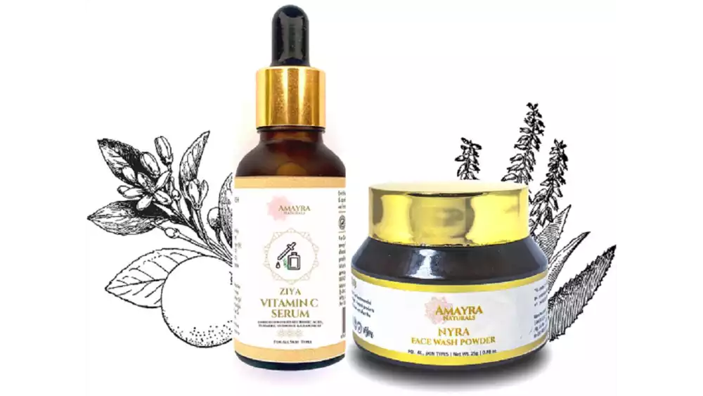 Amayra Naturals Vitamin C Skin Booster Bundle Combo (1Pack)