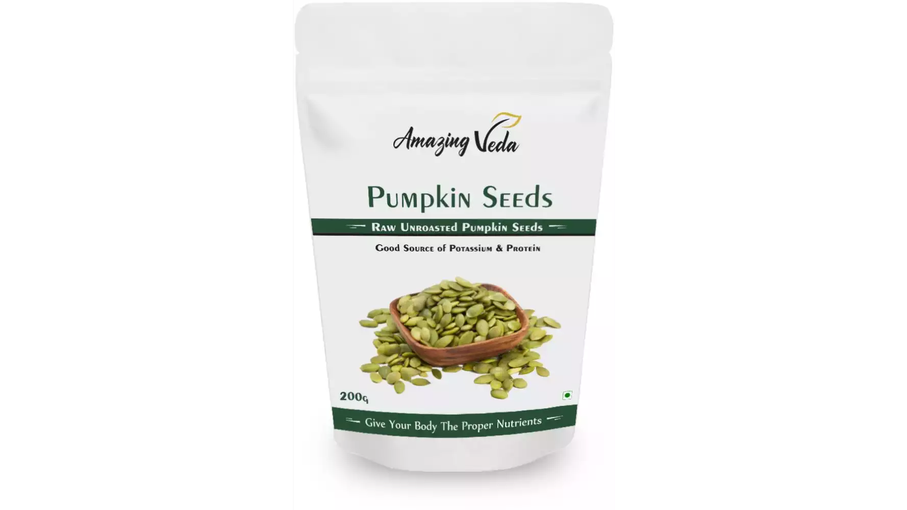 Amazing Veda Raw Pumpkin Seeds (200g)