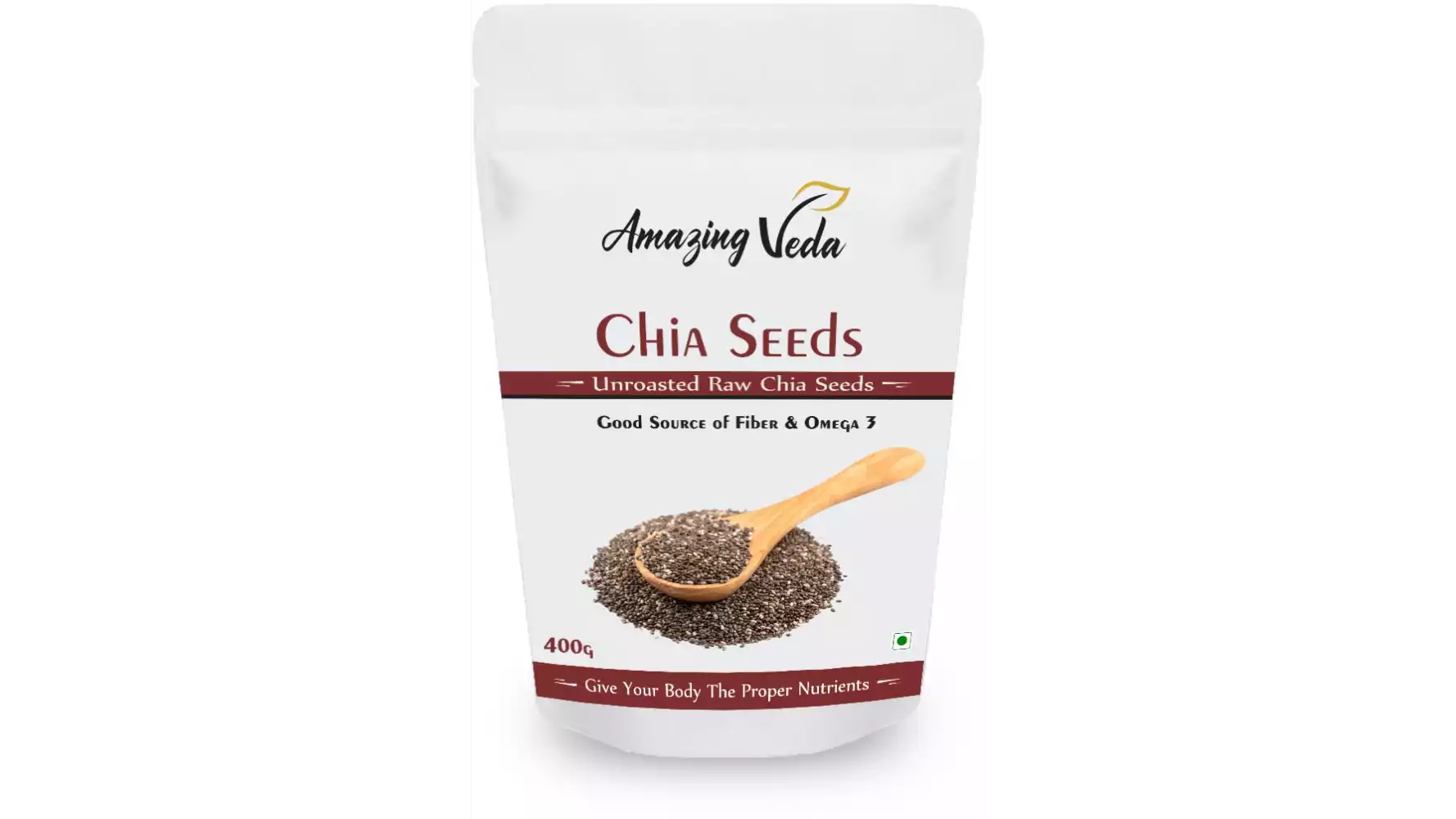 Amazing Veda Unroasted Chia Seeds (400g)