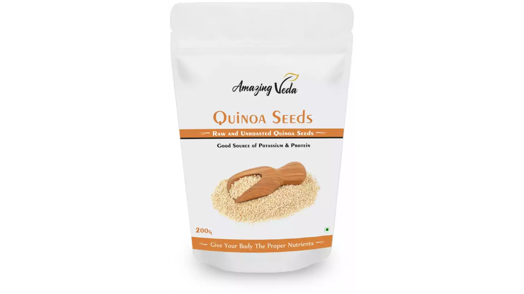 Amazing Veda Unroasted Quinoa White Seeds (200g)
