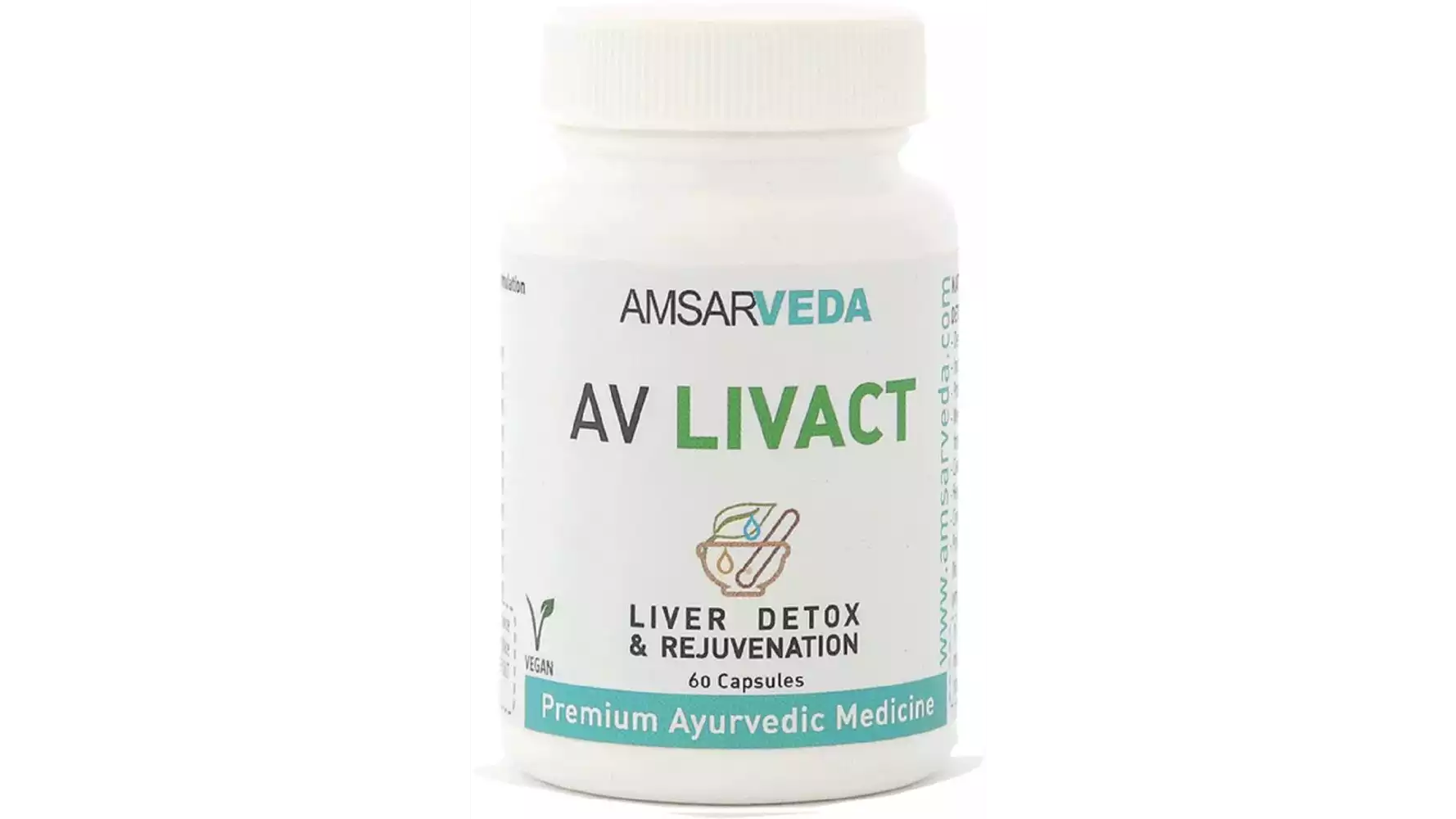 Amsarveda AV Livact - Liver Detox & Rejuvenation (60caps)