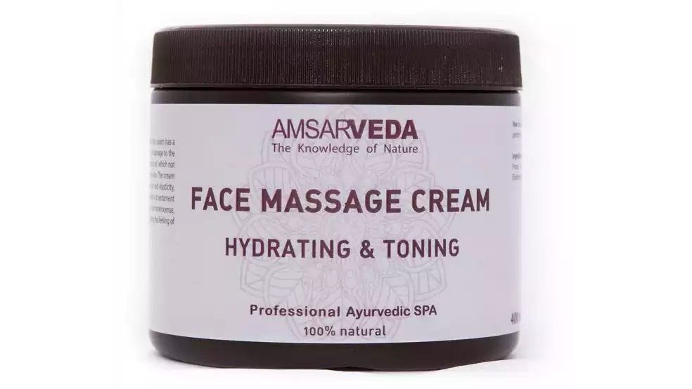 Amsarveda Hydrating And Toning Face Massage Cream (100ml)