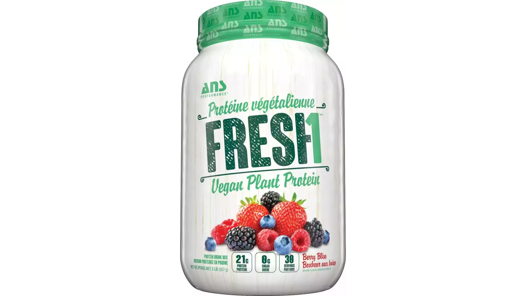 ANS Performance Fresh1 Vegan Protein Berry Bliss (2lb)