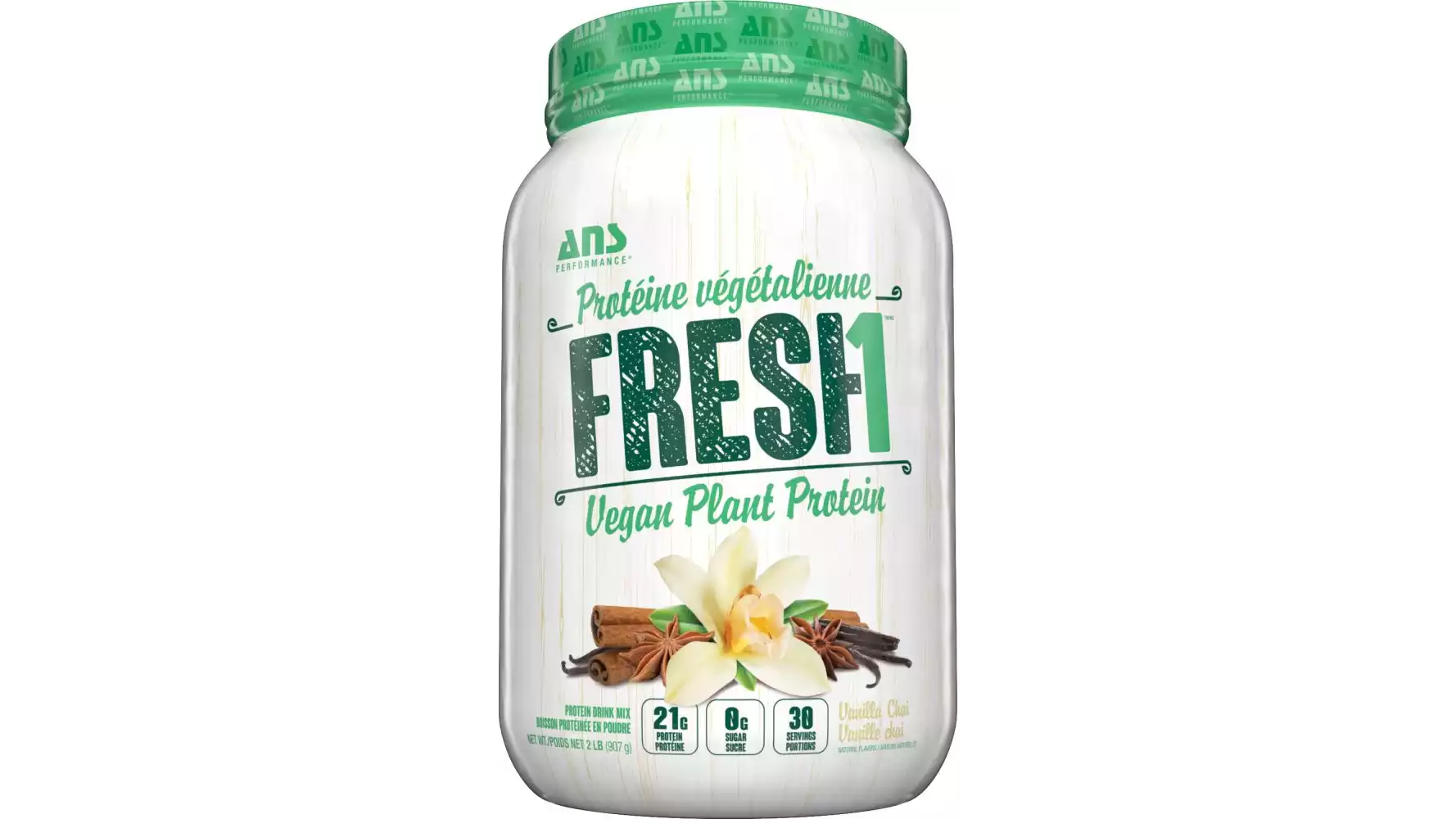 ANS Performance Fresh1 Vegan Protein Vanilla Chai (2lb)