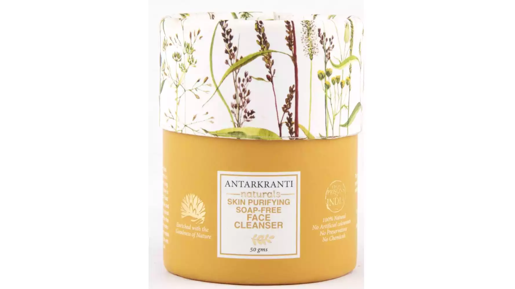 Antarkranti Naturals Herb & Roots Face Cleanser (75g)