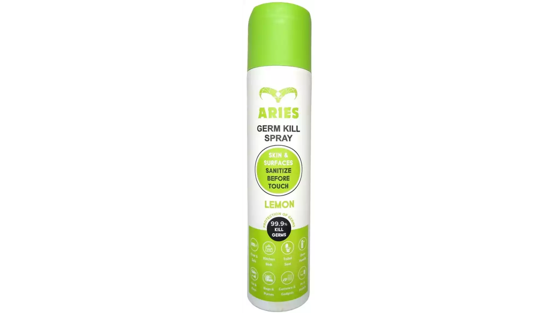 Aries Lemon Germ Kill Disinfectant Spray (310ml)