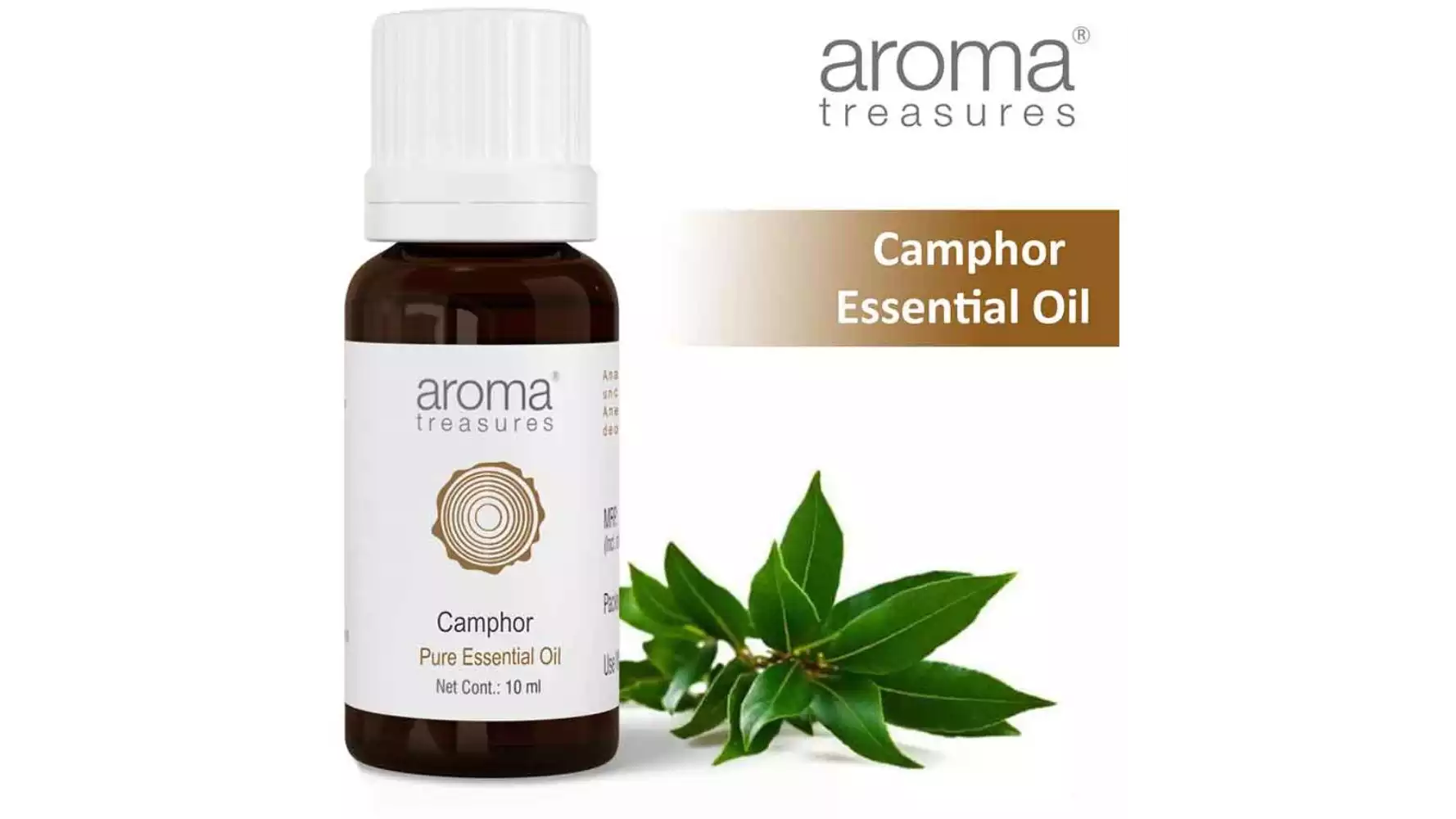 Aroma Treasures Camphor Essential Oil (10ml)