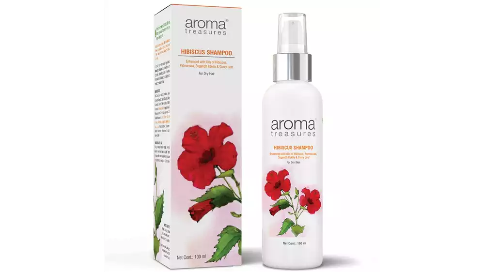 Aroma Treasures Hibiscus Shampoo (For Hair Care) (100ml)