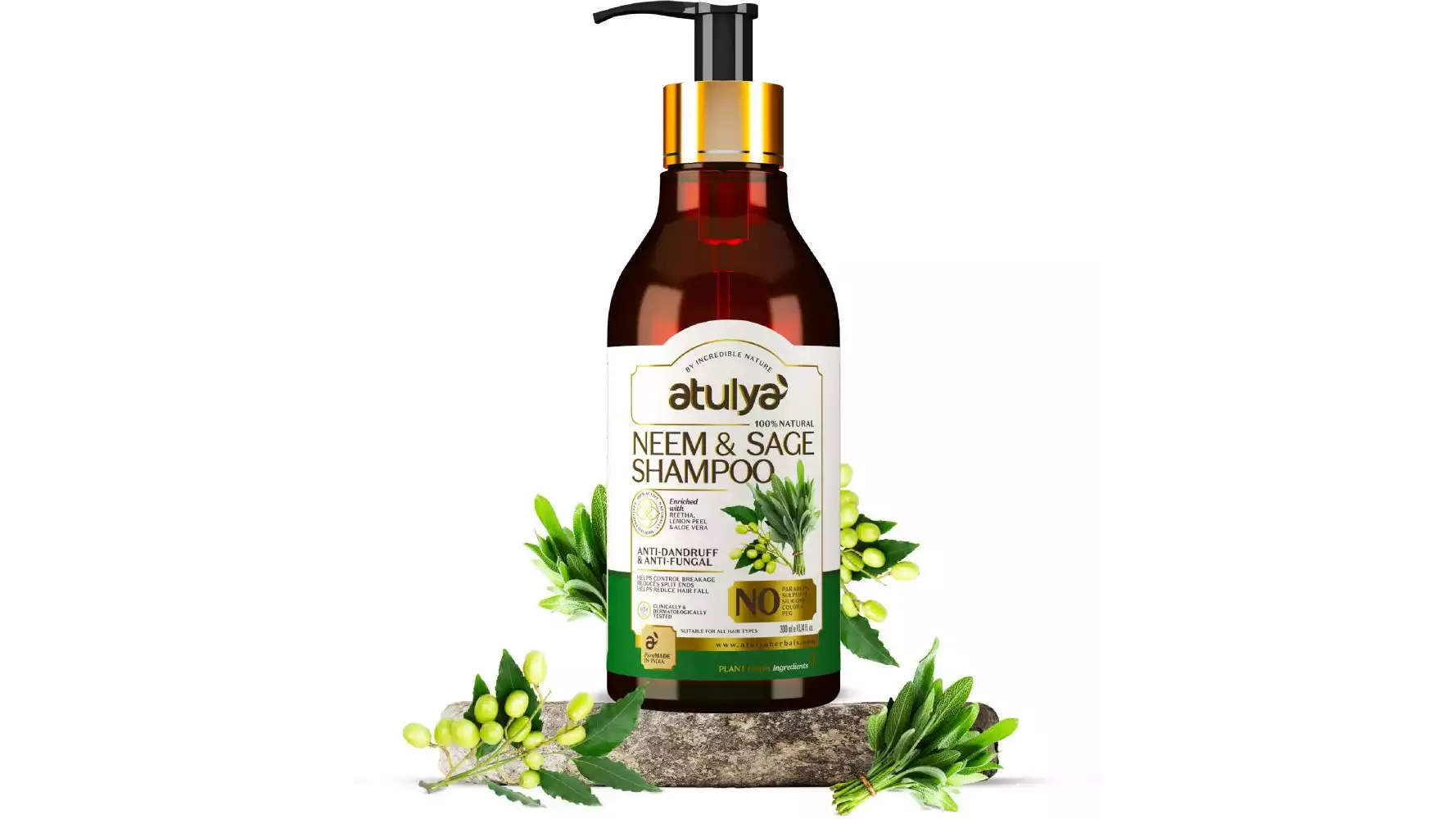 Atulya Neem & Sage Shampoo (300ml)