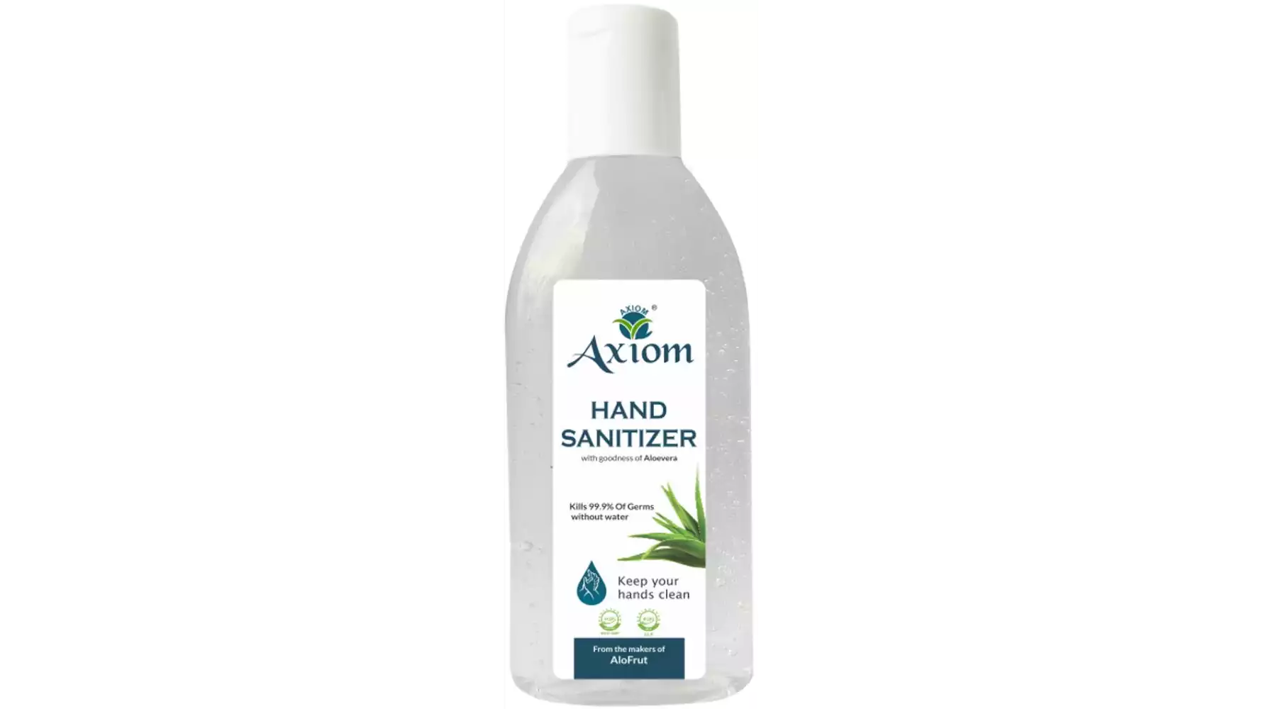 Axiom Hand Sanitizer Enriched With Aloevera, Neem And Haldi (100ml)