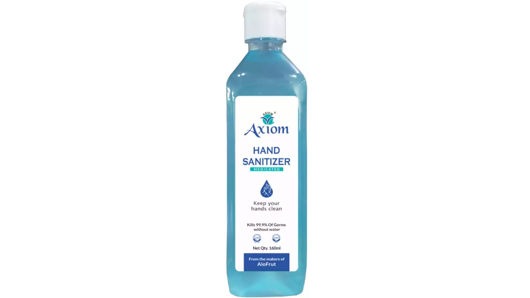Axiom Medicated Hand Sanitizer With Chlorhexidine Gluconate Solution (160ml)