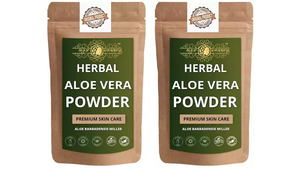 Ayur Blessing Aloe Vera Leaf Powder (100g, Pack of 2)