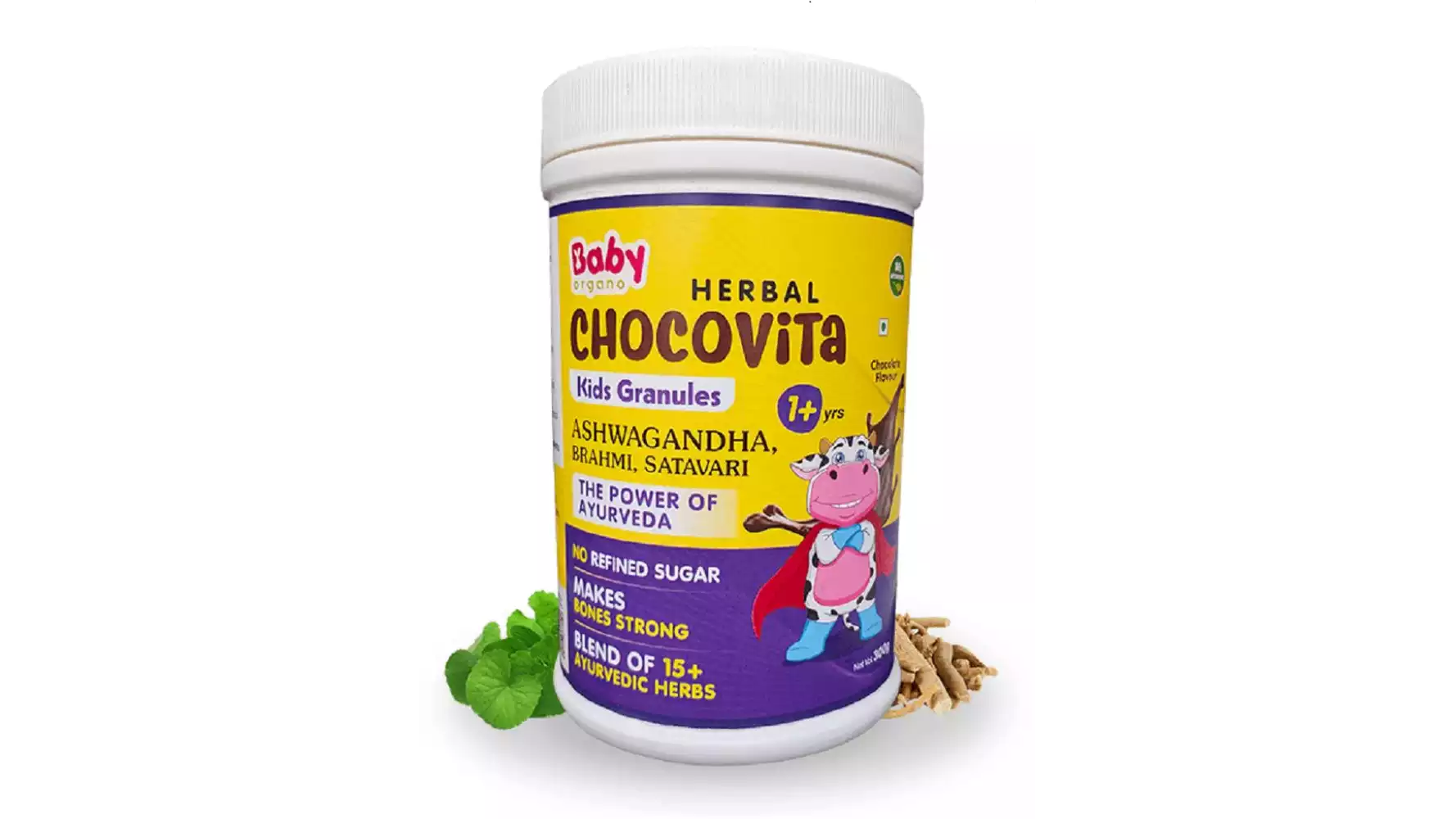 BabyOrgano Herbal Chocovita Kids Granules (300g)