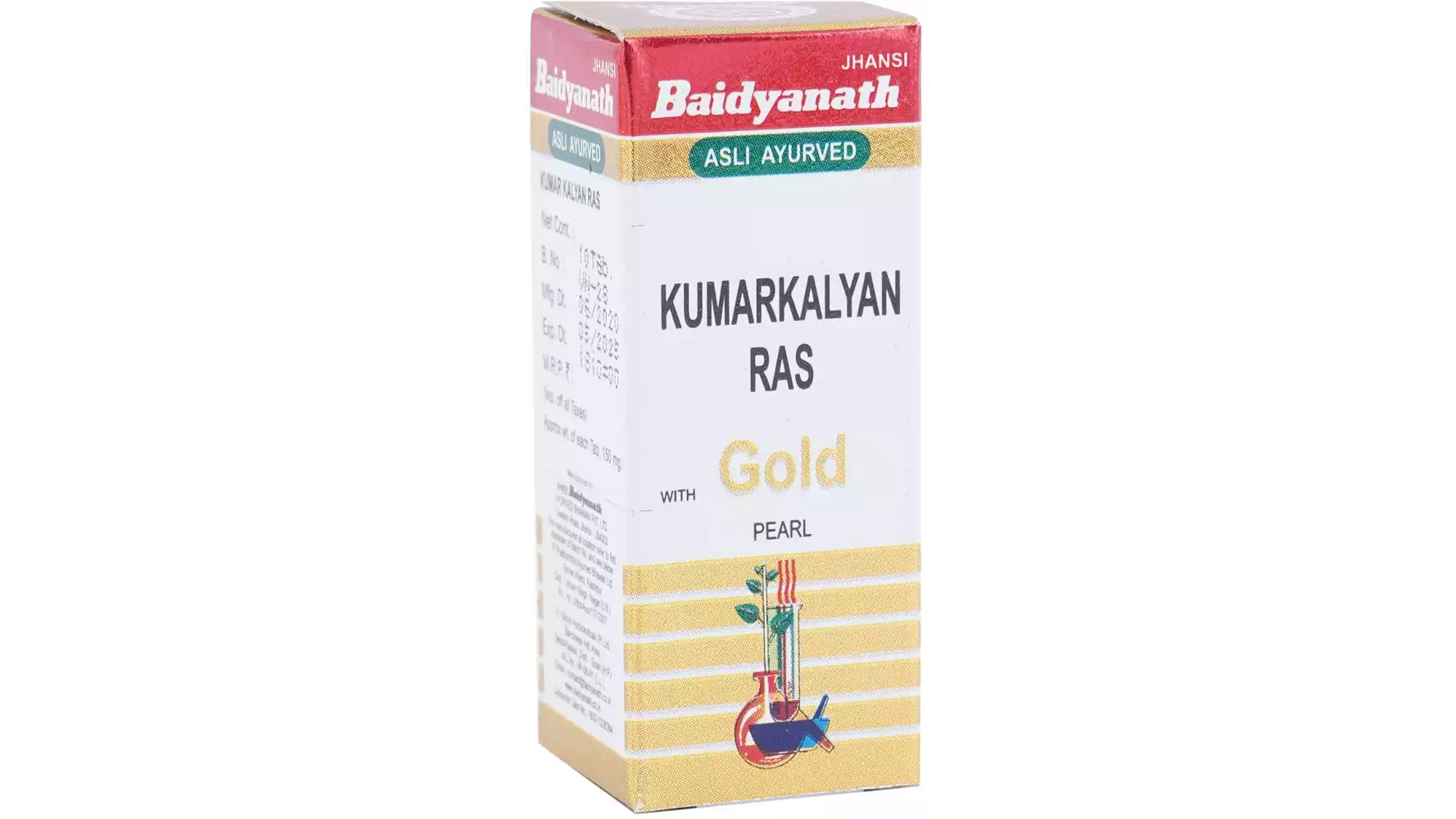 Baidyanath Kumar Kalyan Ras (Swarna Moti Yukta) (10tab)