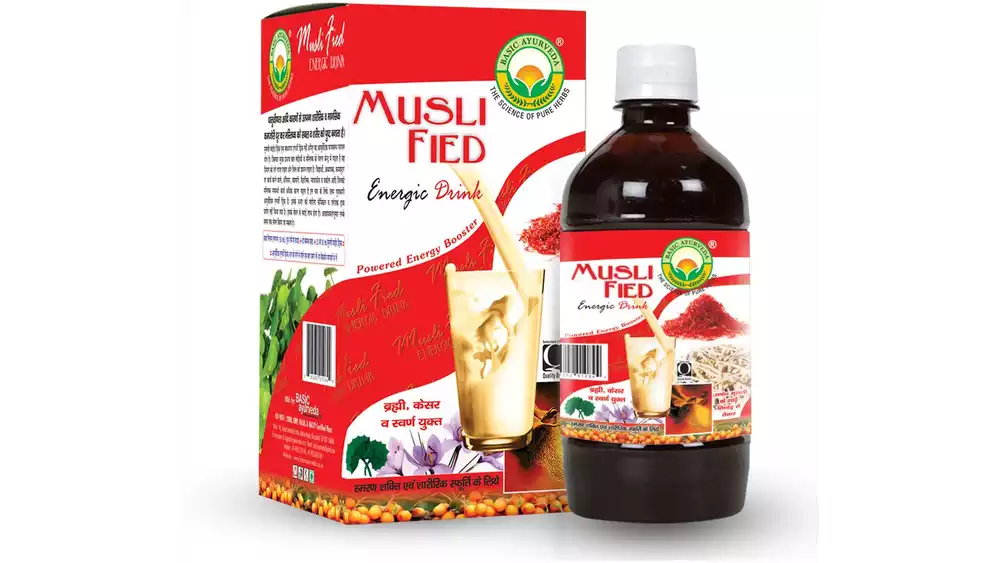 Basic Ayurveda Musli Fied Energy Drink (500ml)