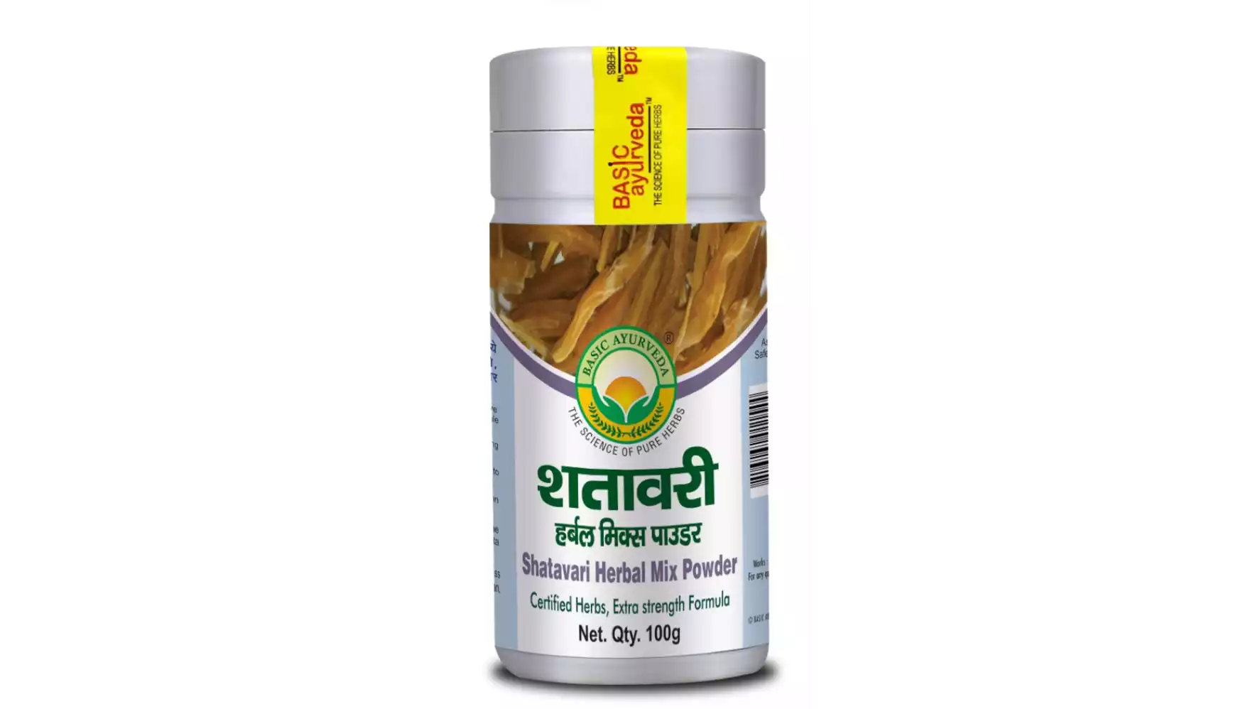 Basic Ayurveda Shatavari Herbal Mix Powder (100g)