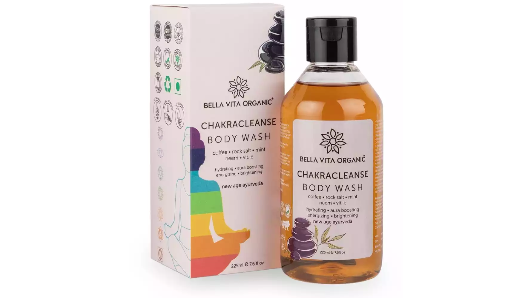 Bella Vita Organic Chakra Cleanse Body Wash (225ml)