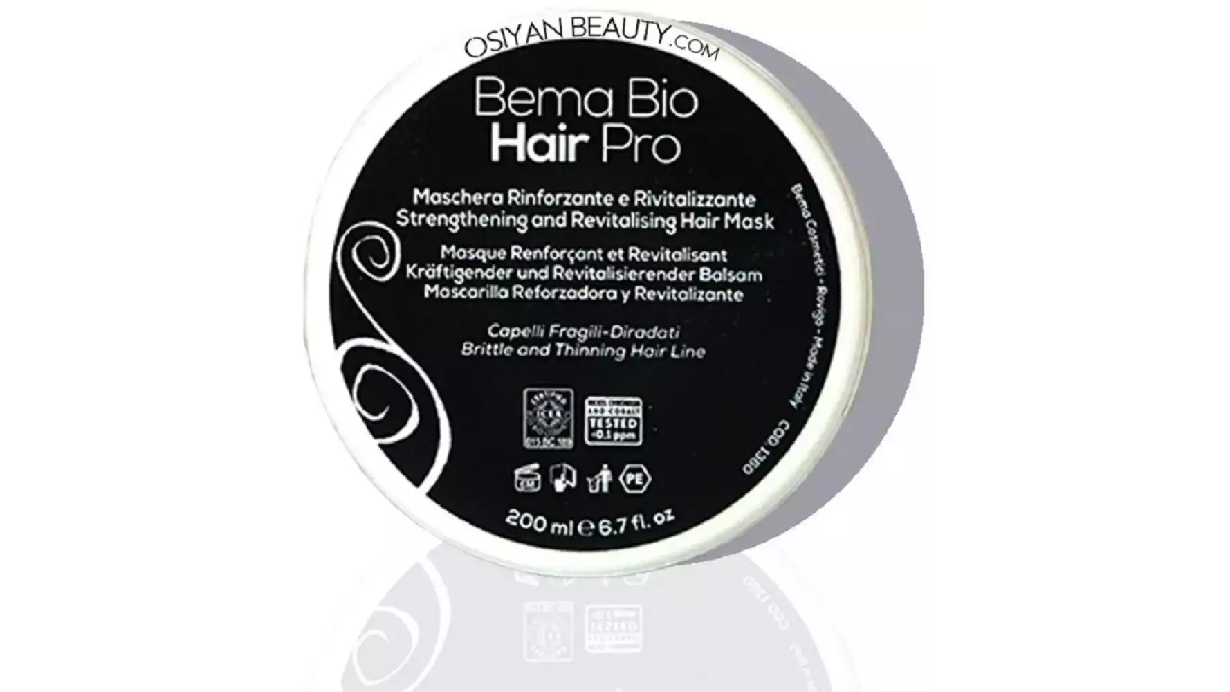 Bema Strengthening And Revitalising Hair Mask (200ml)