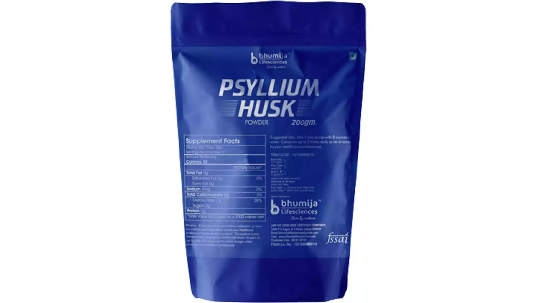Bhumija Psyllium Husk Powder (Sat Isabgol) (200g)