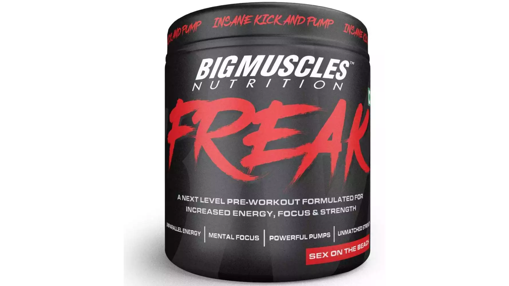 Bigmuscles Nutrition Freak A Next Level Pre-Workout Formula Unflavored (180g)
