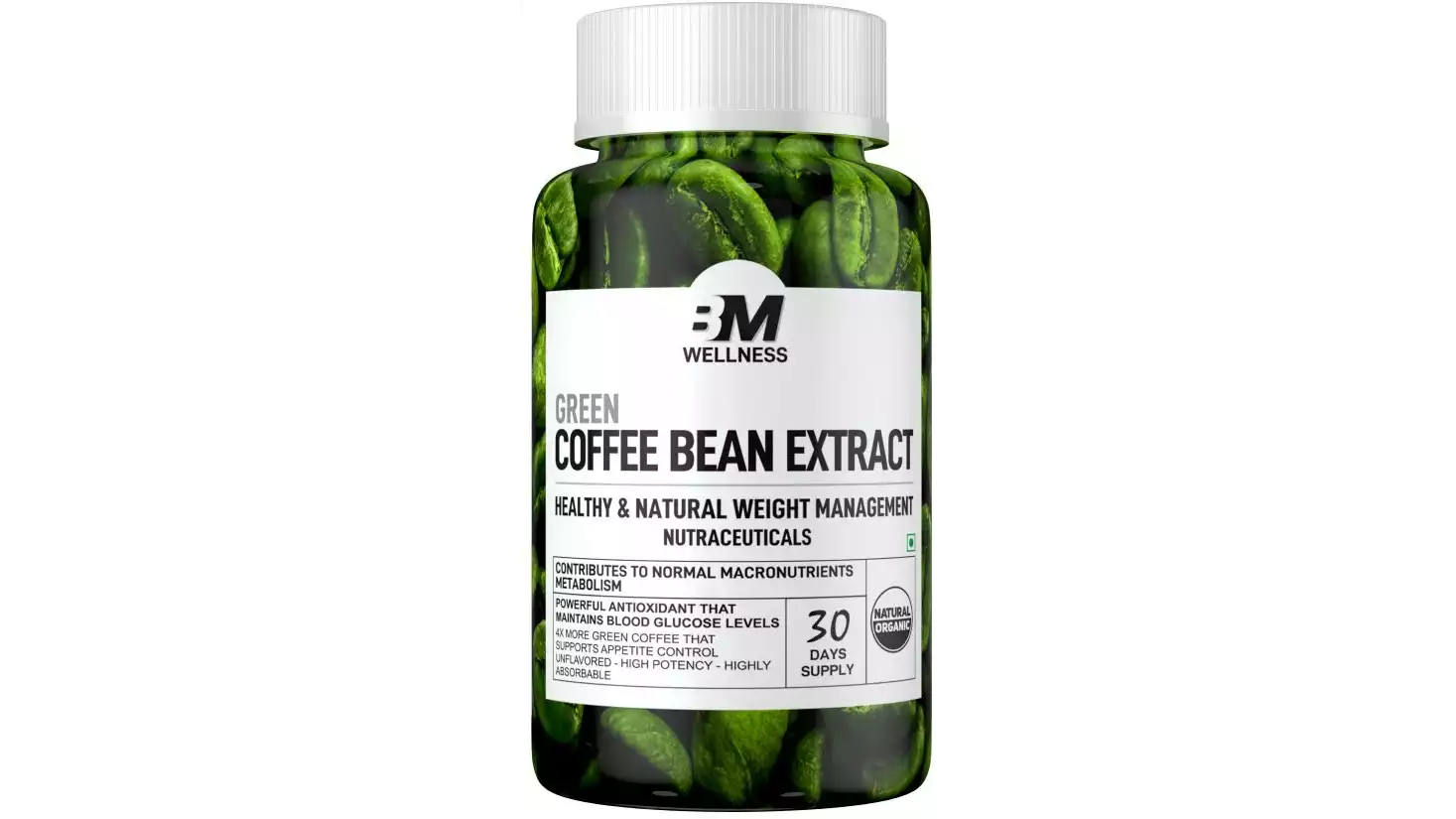 Bigmuscles Nutrition Green Coffee Bean Extract 1000Mg (30tab)