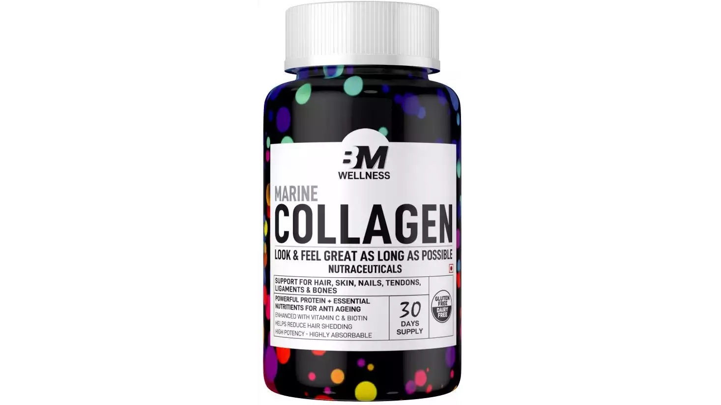 Bigmuscles Nutrition Marine Collagen Advanced Formula With Vitamin C (30tab)