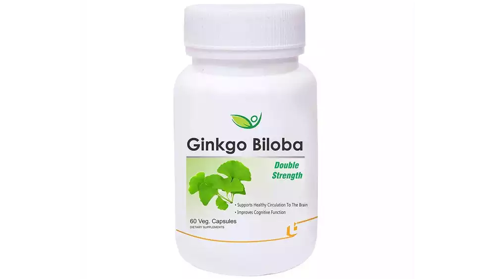 Biotrex Ginkgo Biloba Double Strength Veg Capsule (60caps)