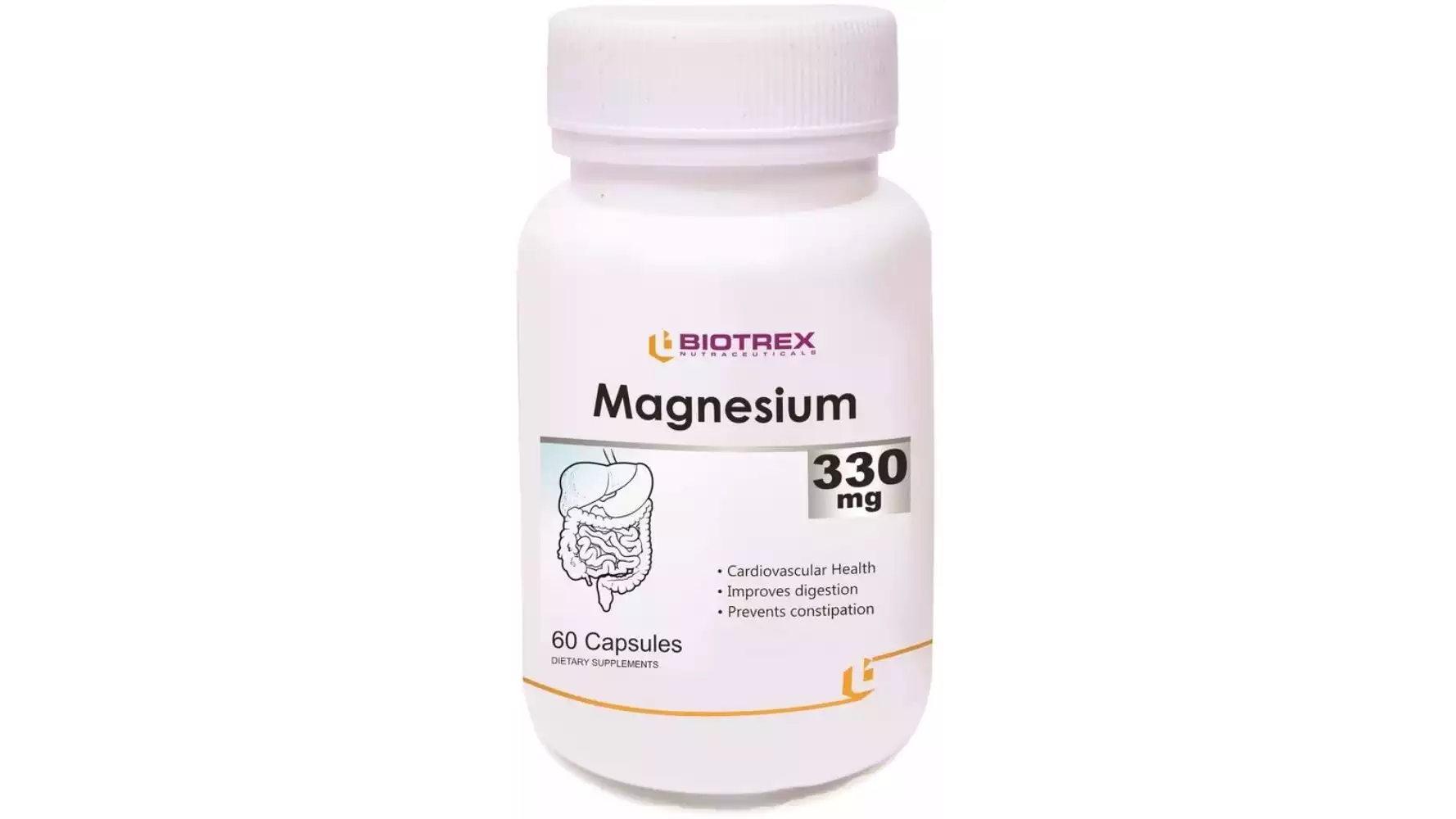 Biotrex Magnesium 330Mg Capsule (60caps)