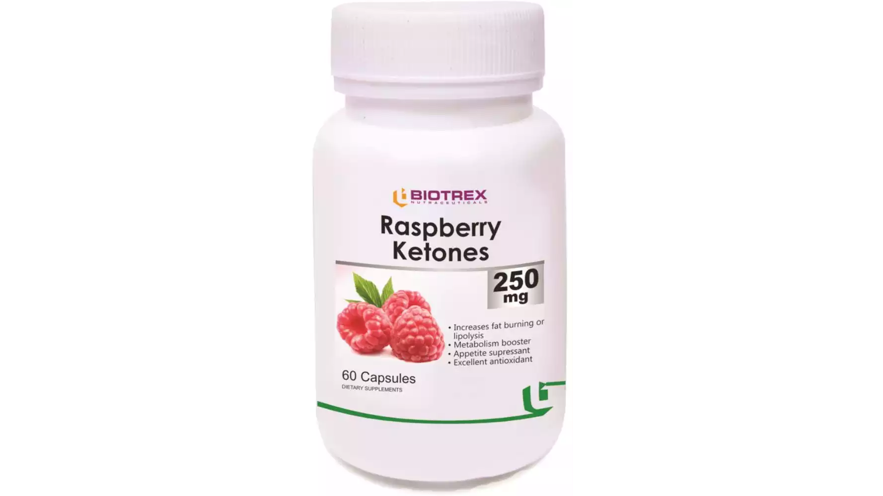 Biotrex Raspberry Ketones 250Mg Capsule (60caps)