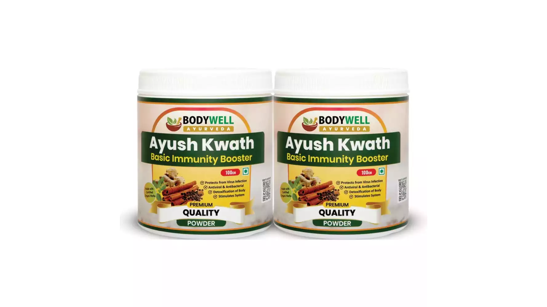 Bodywell Ayush Kwath Powder (Kadha) (100g, Pack of 2)