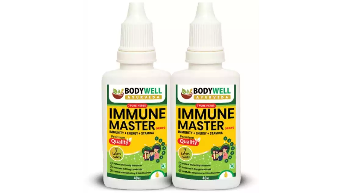 Bodywell Immune Master Drops (40ml, Pack of 2)