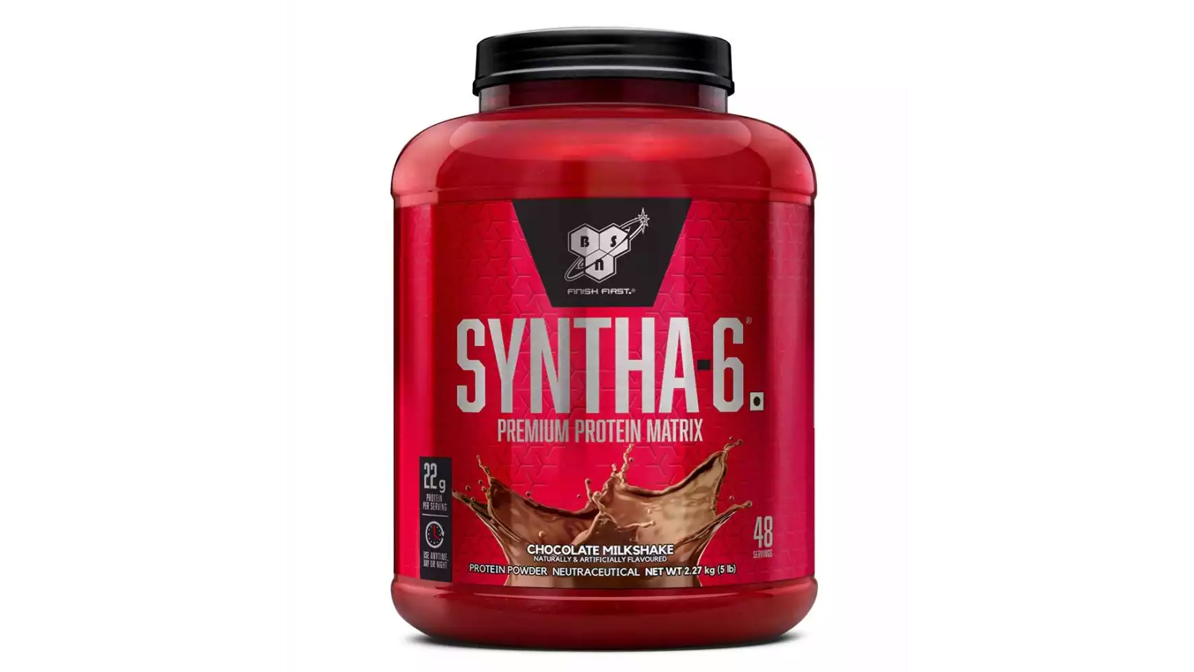 BSN Syntha 6 Premium Protein Matrix Powder Chocolate Milkshake (5lb)