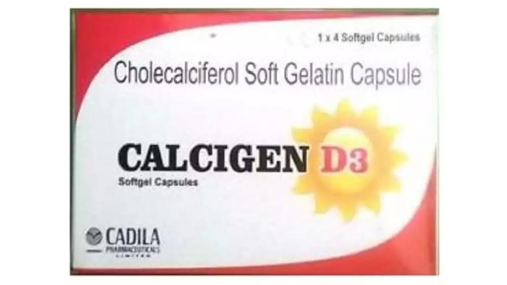 Calcigen D3 Capsule (4caps)